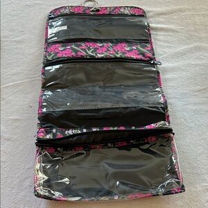 Floral Hanging Organizer with Clear Pockets